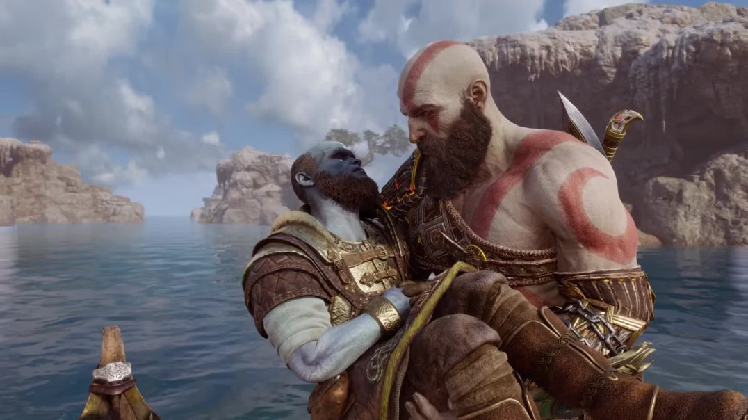 God of War Ragnarok - Похороны Брока