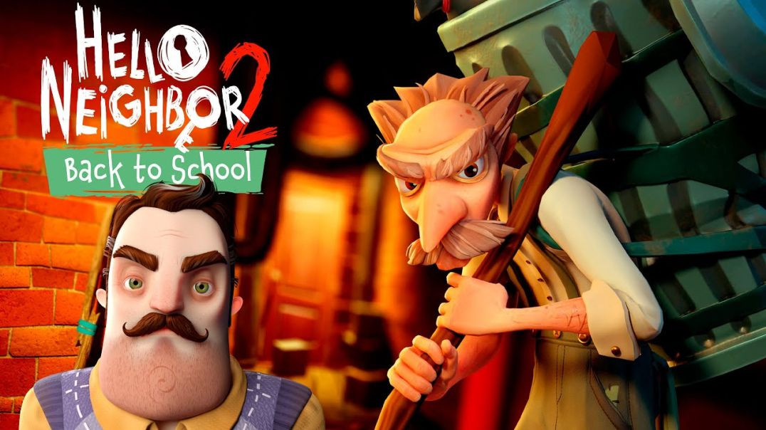 ⁣Hello neighbor 2 Back to school Эпизод 1 - Злой дядька в школе