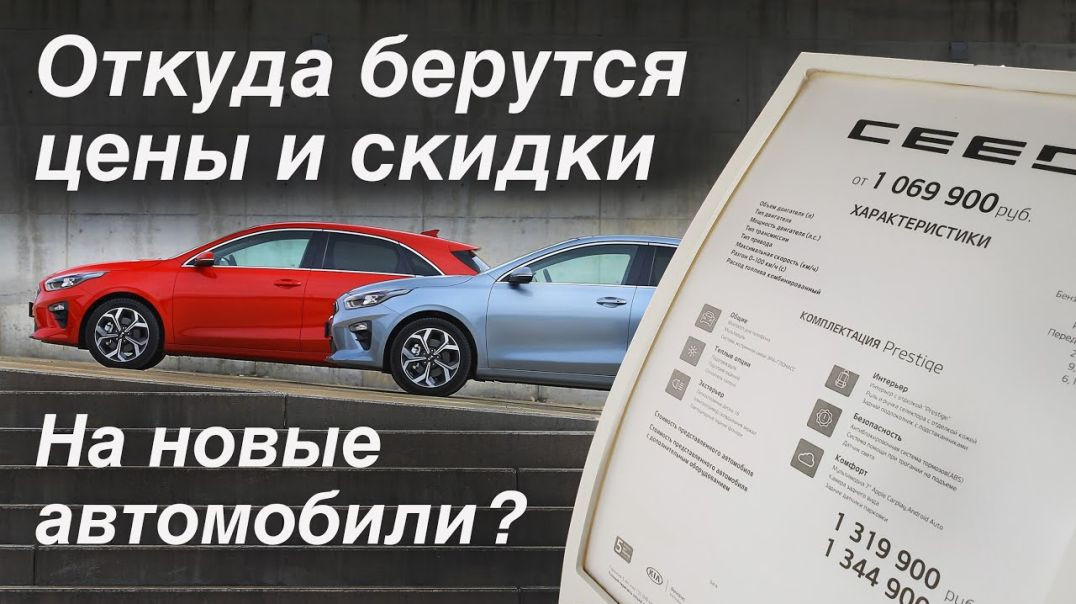 ⁣Откуда берутся ЦЕНЫ и СКИДКИ на новые автомобили?