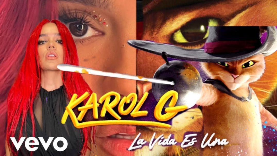 ⁣KAROL G - la Vida Es Una (Финальная песня фильма "Кот в сапогах. Последнее желание")