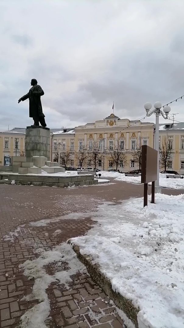 Площадь Ленина в Твери