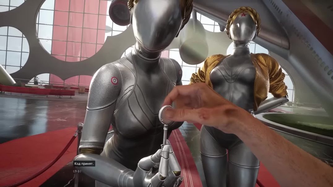 Atomic Heart - Все сцены с Близняшками (Роботы женщины) Левой и Правой