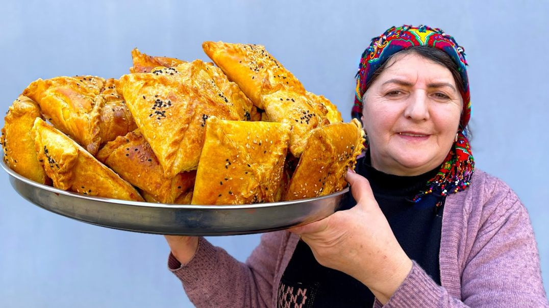 ⁣Традиционное блюдо Узбекской кухни - Самса! Раскройте секрет хрустящей домашней самсы