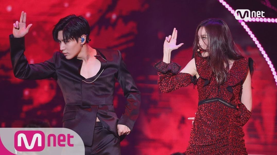 Gashina by SUNMI&TAEMIN in 2017 MAMA in Hong Kong