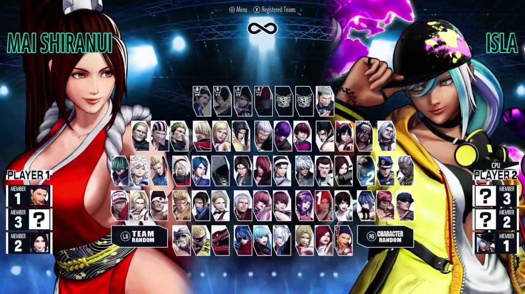 Let's try THE KING OF FIGHTERS XV