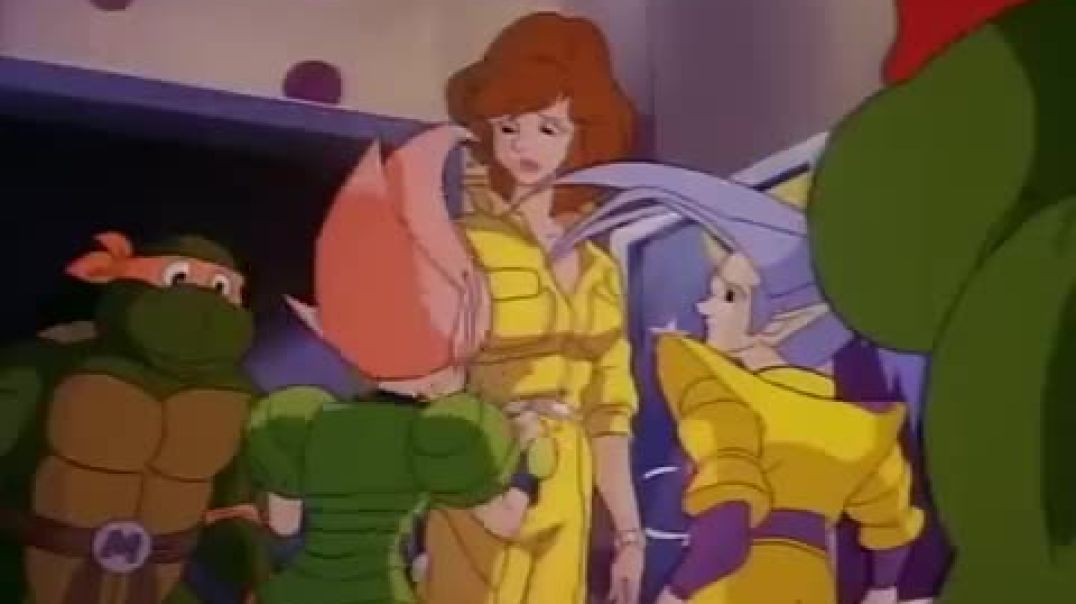 ⁣Черепашки Ниндзя (1 сезон. 1987 год) - Жители Измерения «Икс» появляются на Земле (4 серия. Часть 2)