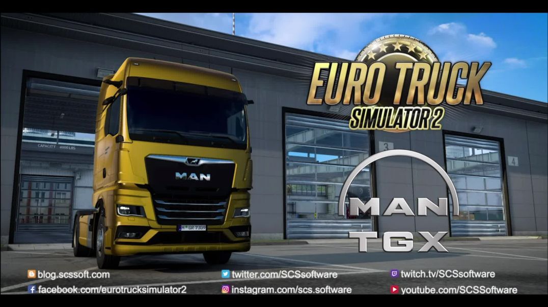 ⁣MAN TG3 TGX в Euro Truck Simulator 2 MP!!!
