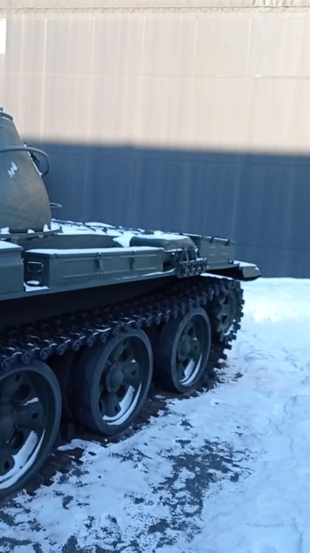 Советский танк Т-62А.