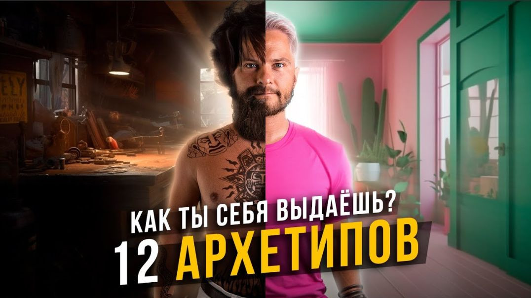 ⁣12 АРХЕТИПОВ. Как ты себя выдаёшь?