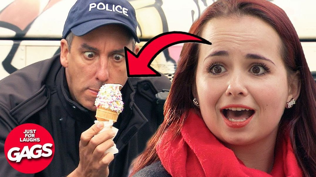 ⁣Флоридский полицейский вор мороженого  Приколы ради смеха