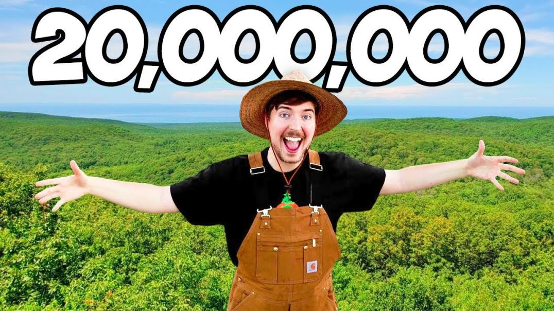 ⁣Посадка 20 000 000 деревьев - Мой самый большой проект в истории